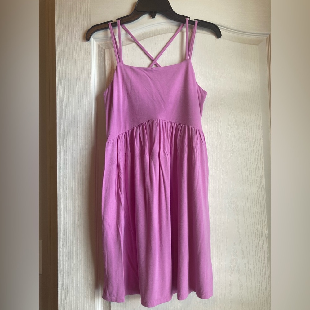 Purple Sleeveless Dress